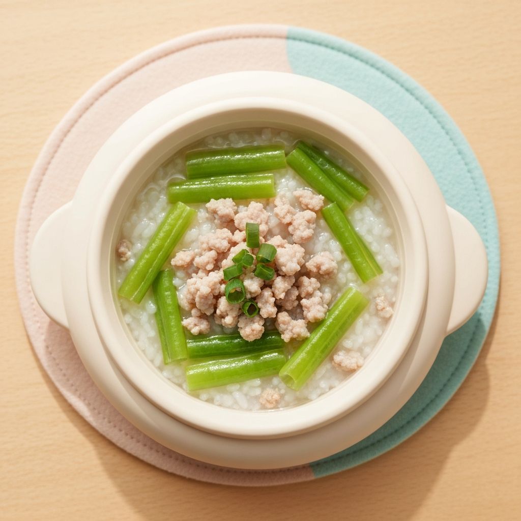 โจ๊กหมูผักบุ้ง