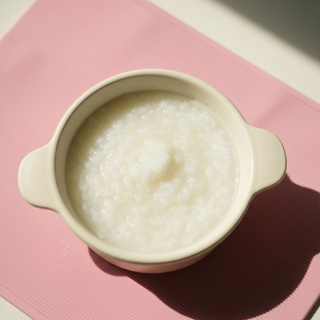 ข้าวบดผสมนมแม่